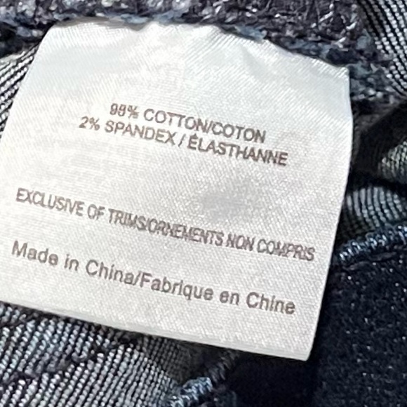 Tory Burch Super Skinny Dark Wash Jeans Mid Rise Denim Size 29 stretchy pockets - Picture 7 of 11